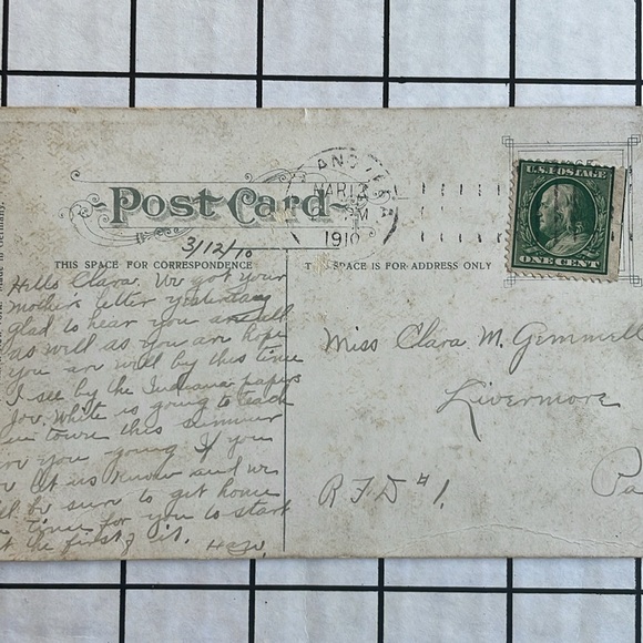 Vintage Florida postcards (6), postmarked from 1910, 1938, ca 1950's-1960's - Picture 4 of 14